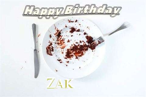 Birthday Wishes with Images of Zak