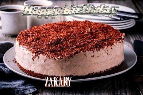 Happy Birthday Cake for Zakary