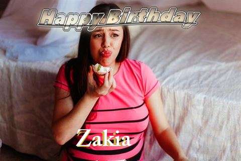 Happy Birthday to You Zakia