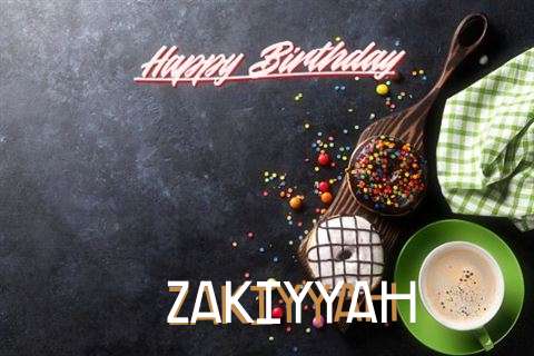 Happy Birthday Cake for Zakiyyah