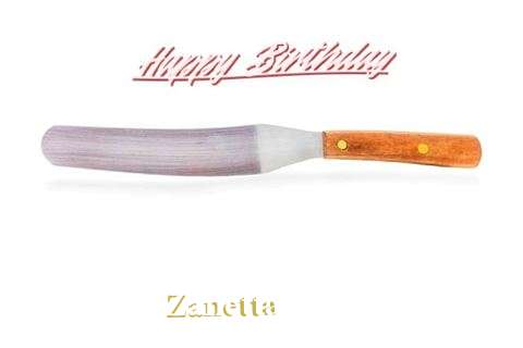 Birthday Wishes with Images of Zanetta