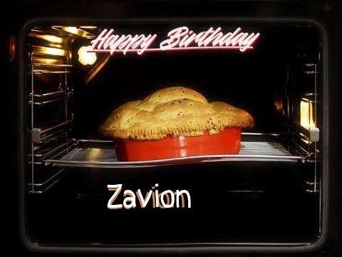 Happy Birthday Cake for Zavion