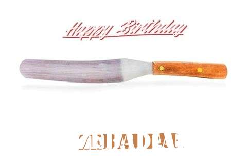Birthday Wishes with Images of Zebadiah