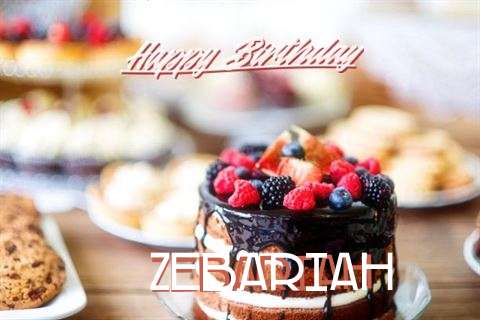 Birthday Wishes with Images of Zebariah