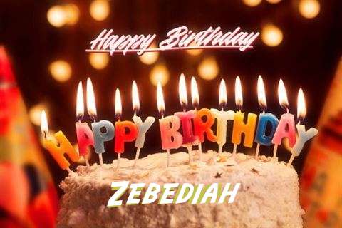 Birthday Wishes with Images of Zebediah