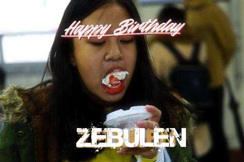 Birthday Wishes with Images of Zebulen