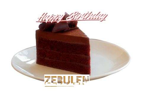 Happy Birthday Zebulen Cake Image