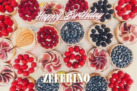 Happy Birthday Zeferino Cake Image