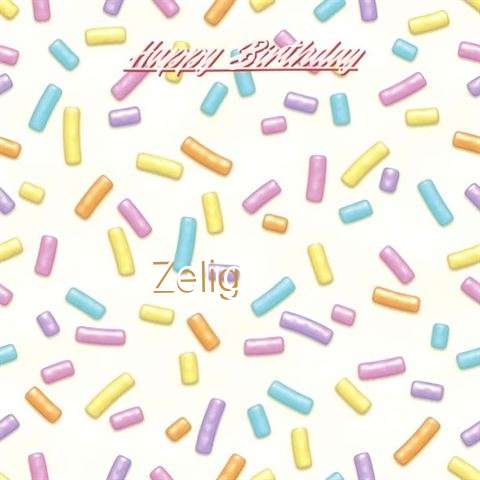Birthday Wishes with Images of Zelig