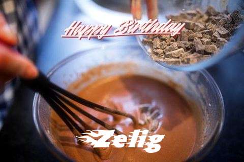 Happy Birthday Zelig Cake Image
