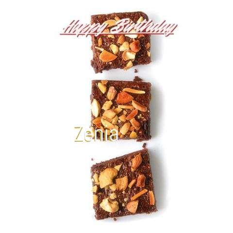 Happy Birthday Cake for Zenia
