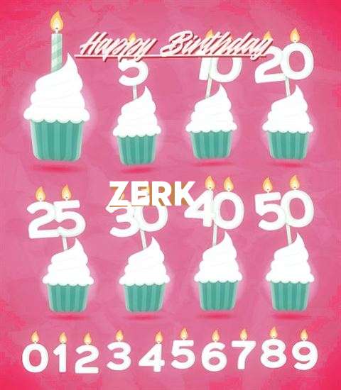 Birthday Wishes with Images of Zerk