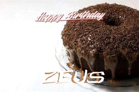 Birthday Wishes with Images of Zeus