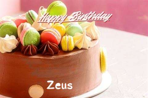 Happy Birthday Cake for Zeus