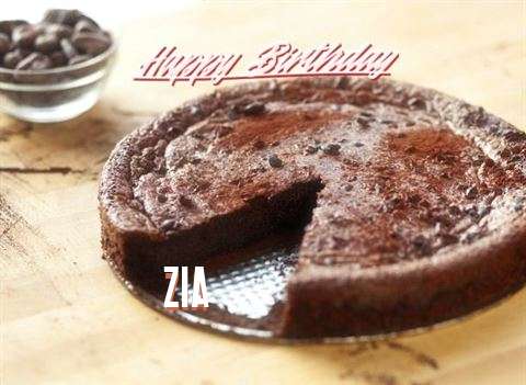 Happy Birthday Cake for Zia