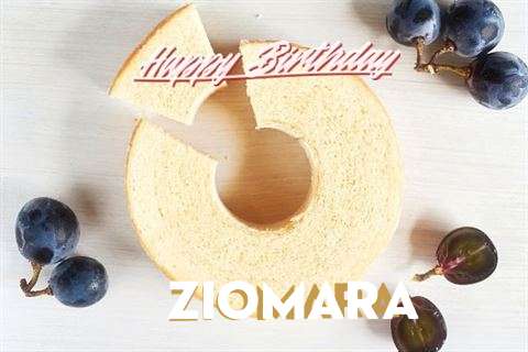 Happy Birthday Ziomara Cake Image